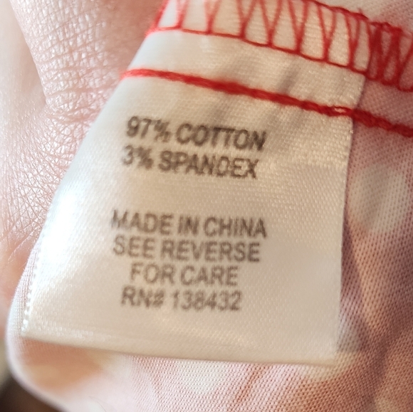 Modcloth Red White Polka Dot a-line pleated skirt. Women's plus size 1X. - Picture 15 of 16